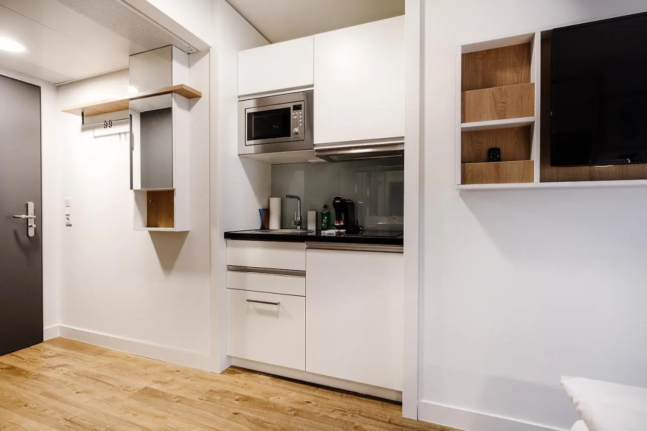 Smartments Business Mannheim Hauptbahnhof Apart otel Almanya