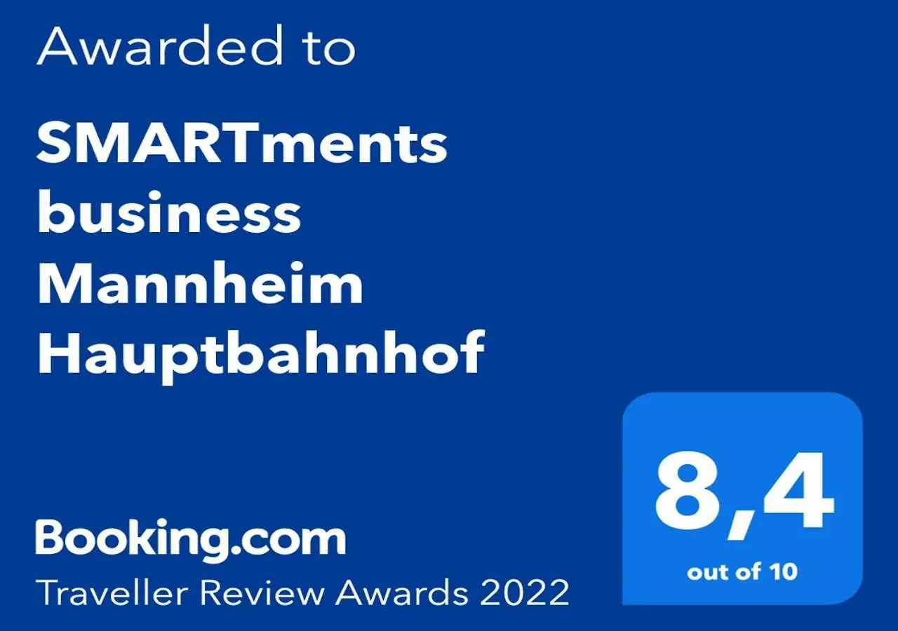 Smartments Business Mannheim Hauptbahnhof Apart otel